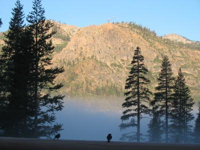 2003 Squaw Creek, sunrise on mountain