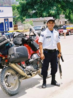 Guatemala border guard, 2001