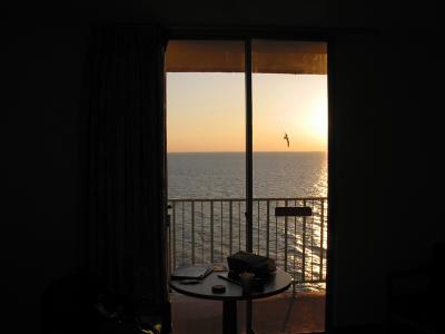 Galveston - View Outside Balcony Door