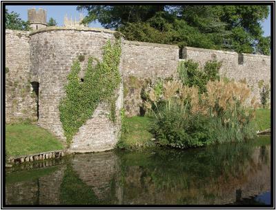 Wall and Moat of The Bishops Palace