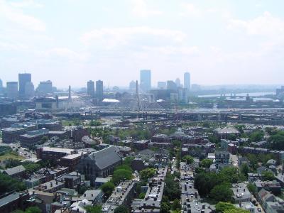 View from Top of Bunker Hill Monument