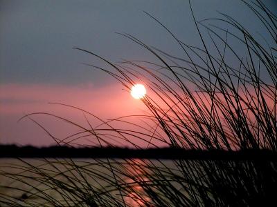 Sunset at White Lake