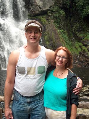 Joann & Me at Bushkill Falls