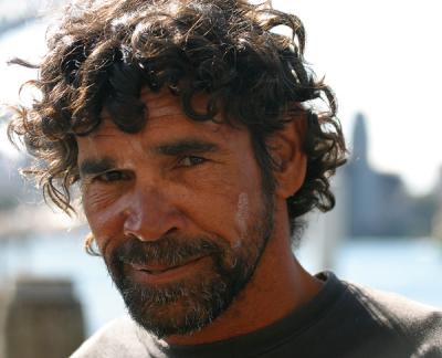 Aboriginal artist and painter, Peter Birch