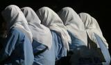 Five in islamic dress 1/09/2003