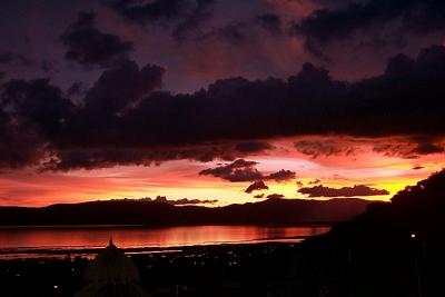 Lake Chapala Sunset at San Juan Cosala
