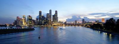 Panoramic View of the Singapore Skyline