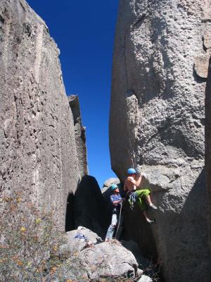 The best climber in Queensland attempting something hard