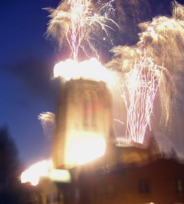 Liverpool Cathedral fireworks