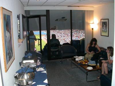 Inside the suite