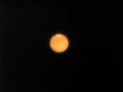 Mars up close & personal, as seen through Bill Prewitt's telescope Leanne (both can be seen in the MASHOUT 2002 gallery)