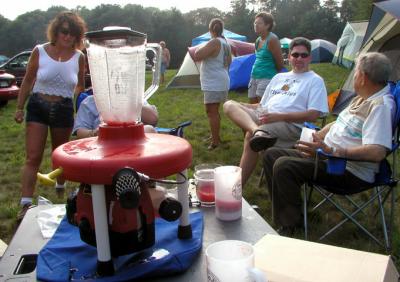 The Daquiri Wacker: Pat and Janet's gas-powered blender