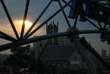 Sunset at Comerica Park