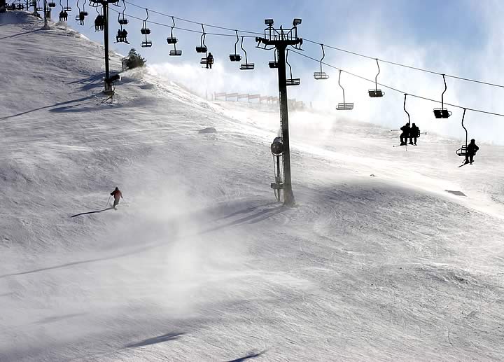 Skiing