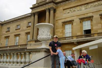 back of buckingham palace