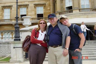 back of buckingham palace