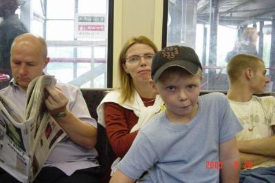 on subway