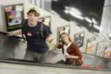 escalator from subway