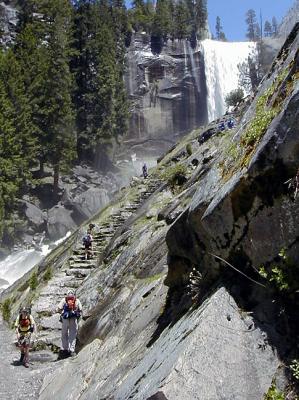 Mist Trail, Yosemite by Eric Hatch