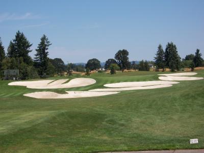 The Reserve South Course - Enough sand for two beaches