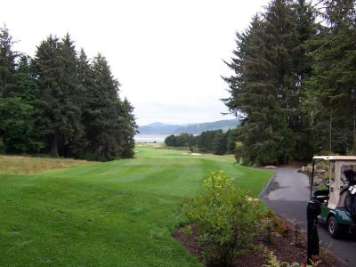 Salishan - 10th tee box