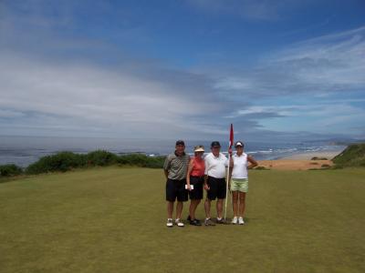 Bandon Dunes - Near the end of the round (#16 green)