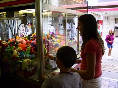The ol' Claw Machine....still can't win anything.