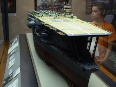 Model of Japanese Aircraft carrier