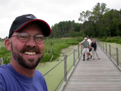 Self-Portrait: Tom & friends at the Horicon Marsh.