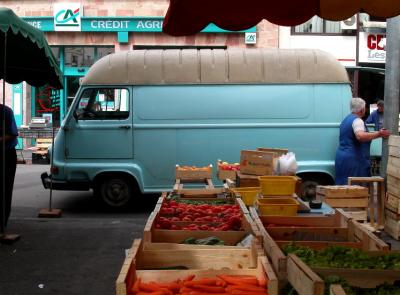 The truck, Farmers Market, Rodez