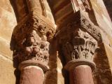 Red Sandstone Column Capitals