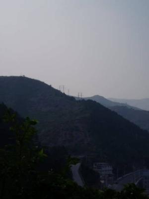 View of the hills.