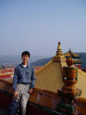 Me at the golden roof.