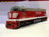 Atlas HO: C&S sublettered Burlington Phase II U30C