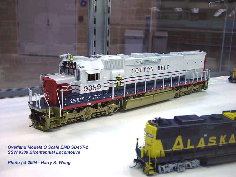 Overland Models O Scale: SSW Bicentennial SD45T-2