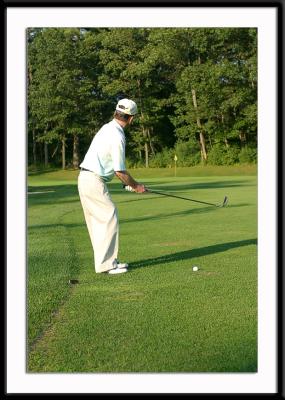 The man with the greatest short game I ever saw. My dad.