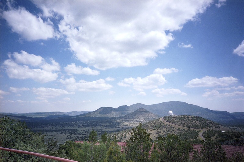 Hobby-Eberly telescope dome at McDonald Observatory