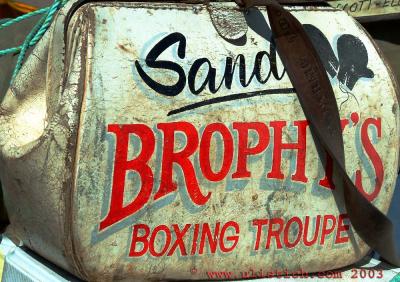Fred Brophy's Boxing troupe