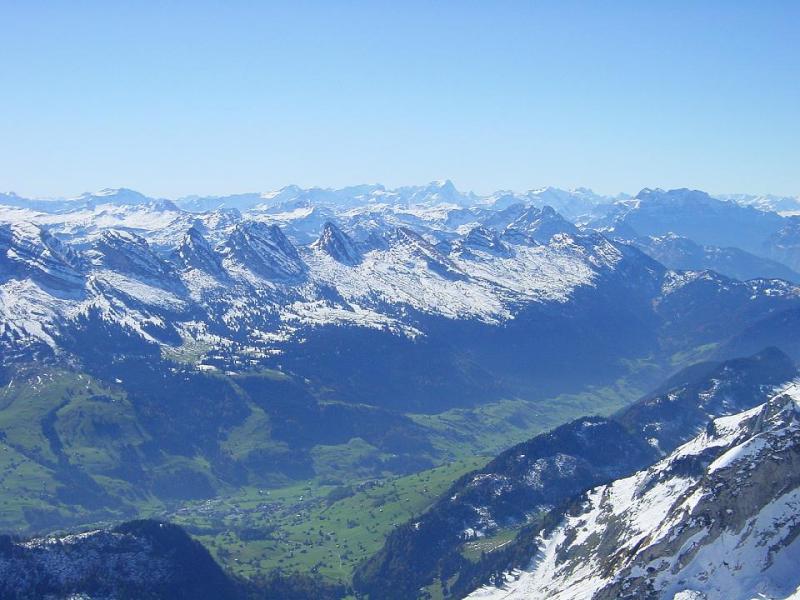 Blick zu den Churfirsten