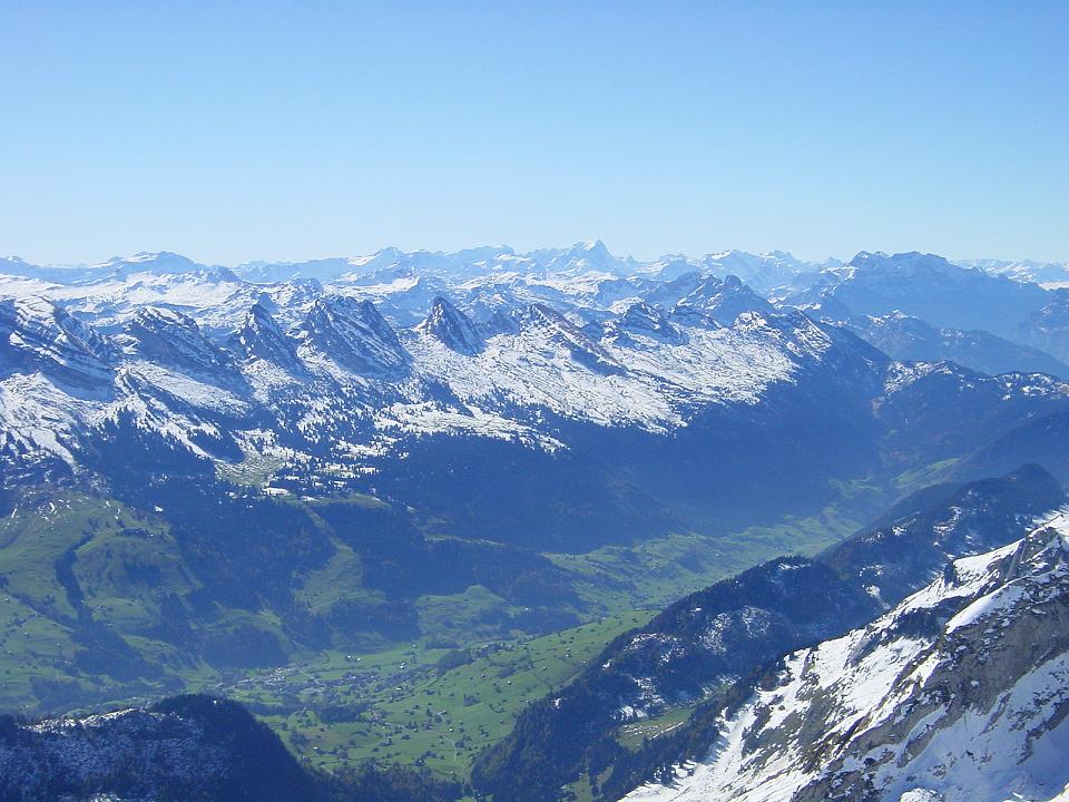 Blick zu den Churfirsten