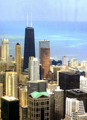 From the top of Sears Tower