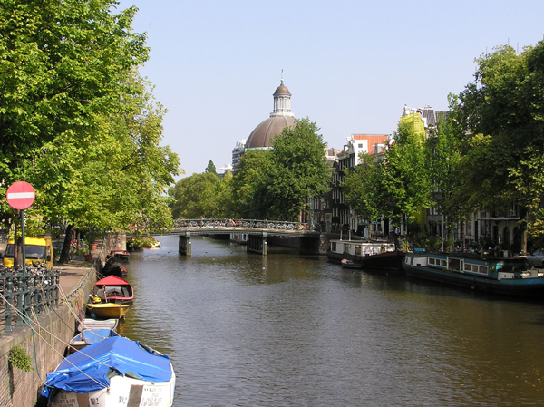 A canal scene