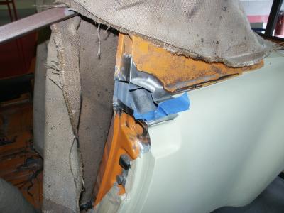 Quarter Panel L-H Side Rust Repair - Photo 3