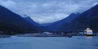 End of day~~looking toward Skagway