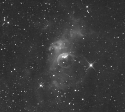 Bubble Nebula NGC 7635 and M52