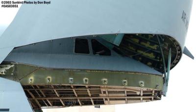 USAF C-5A #00466 military aviation air show stock photo #6830