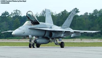 USN F/A-18 Hornet military aviation air show stock photo #6885