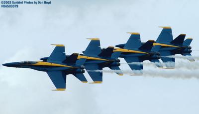 USN Blue Angels military aviation air show stock photo #6909