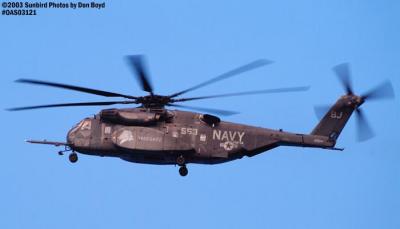 USN Sikorsky MH-53E Sea Dragon #553 HM-14 military aviation air show stock photo #7011