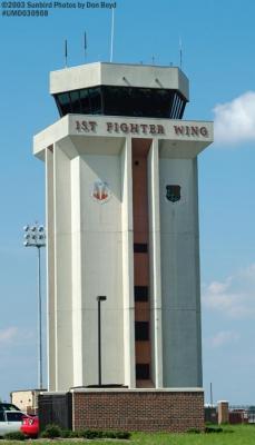2003 - Langley AFB Air Traffic Control Tower military aviation stock photo #6709